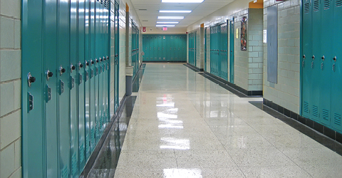 Professional school and educational facility hallway cleaning in Alberta